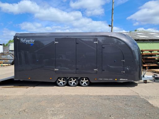 PRG Trailers Prosporter Monza 6m x 2.34m 3essieux
