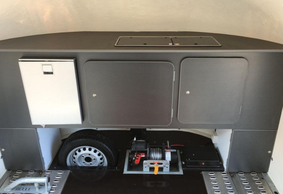 PRG Trailers : module cuisine pour MONZA